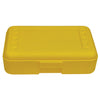 Pencil Box, Yellow, Pack of 12