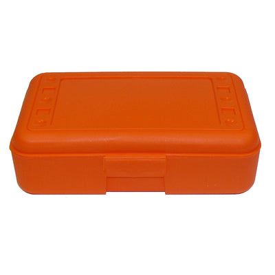 Pencil Box, Orange, Pack of 12