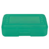 Pencil Box, Translucent Lime, Pack of 12