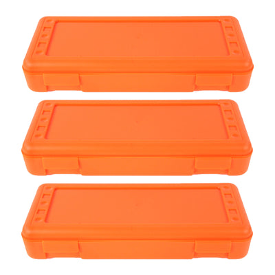 Ruler Box, Orange, Pack of 3