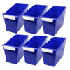 Tattle® Shelf File, Blue, Pack of 6