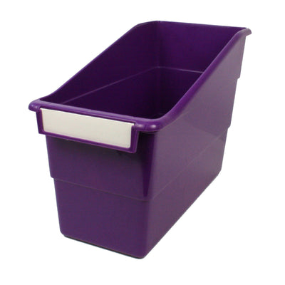 Tattle® Shelf File, Purple, Pack of 6