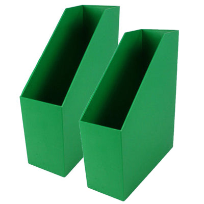 Magazine File, Green, Pack of 2