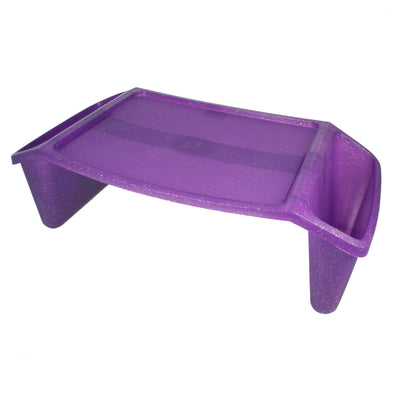 Lap Tray , Purple Sparkle, Pack of 2