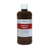 Acrylic Paint 16 oz, Burnt Umber, Pack of 3