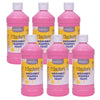 Little Masters® Washable Tempera Paint, Pink, 16 oz., Pack of 6