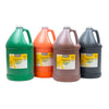 Little Masters® Tempera Paint - 4 Gallon Kit, Orange, Green, Brown, Black