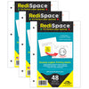RediSpace® Notebook Filler Paper, 48 Sheets Per Pack, 3 Packs