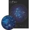 Glow in the Dark Star Map, 33" x 23"