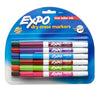 Low Odor Dry Erase Marker, Fine Point, Assorted, Pack of 12