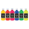 Art-Time® Neon Tempera Paint, 16 oz. Bottles, 6 Assorted Neon Colors
