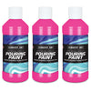 Acrylic Pouring Paint, 8 oz, Magenta, Pack of 3