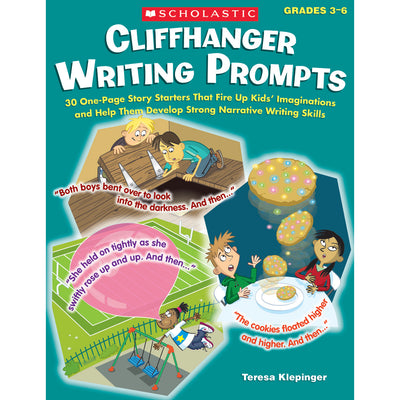 Cliffhanger Writing Prompts Book, Pack of 2