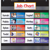 Class Job Pocket Chart with Cards, Black