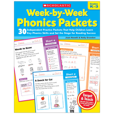 Week-By-Week Phonics Packets