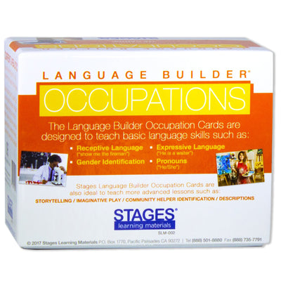 Language Builder® Occupation Card Set, Pack of 115