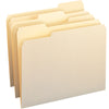 File Folders, 1-3-Cut Tab, Letter, Manila, Box of 100