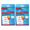 Erasable SuperTab® File Folder Labels, White, 160 labels Per Pack, 2 Packs