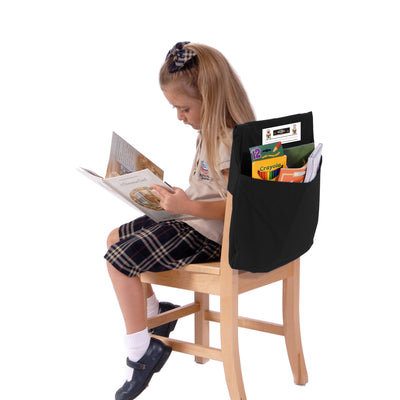 Seat Sack, Medium, 15 inch, Chair Pocket, Black
