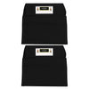 Seat Sack, Large, 17 inch, Chair Pocket, Black, Pack of 2
