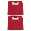 Seat Sack, Large, 17 inch, Chair Pocket, Red, Pack of 2