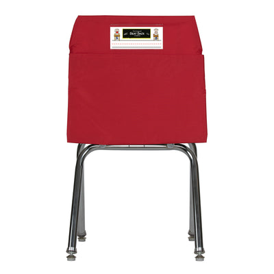 Seat Sack, Large, 17 inch, Chair Pocket, Red