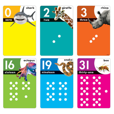 Animals Count 0-31 Learning Set