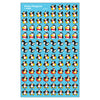 Perky Penguins superShapes Stickers, 800 Per Pack, 6 Packs