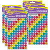 Colorful Smiles superSpots® Stickers-Sparkle, 400 Per Pack, 6 Packs