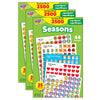 Seasons superSpots®-superShapes Variety Pack, 2500 Per Pack, 3 Packs