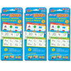 Alphabets, Number, Shapes and Colors Wipe-Off Bingo Cards, 3 Packs