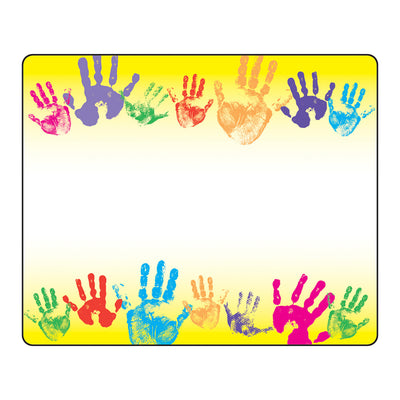 Rainbow Handprints Terrific Labels™, 36 Per Pack, 6 Packs