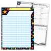 Gel Stars Incentive Chart, 17" x 22", Pack of 6