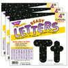 Black Sparkle 4" Casual Combo Ready Letters®, 3 Packs