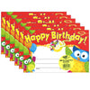Happy Birthday Owl-Stars!® Recognition Awards, 30 Per Pack, 6 Packs