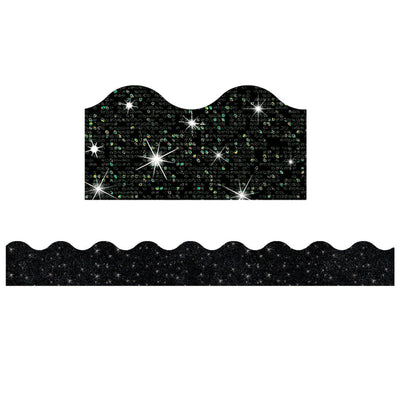 Black Sparkle Terrific Trimmers®, 32.5' Per Pack, 6 Packs