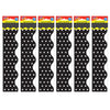 Polka Dots Black Terrific Trimmers®, 39 Feet Per Pack, 6 Packs