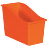 Orange Plastic Book Bin, Pack of 6