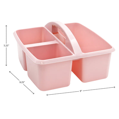 Storage Caddy, Light Pink, Pack of 6
