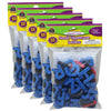 Magnetic Foam: Small Uppercase Letters, 55 Per Pack, 5 Packs
