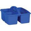 Blue Plastic Storage Caddy, Pack of 6