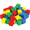 STEM Basics: Multicolor 3-4" Foam Cubes, 40 Per Pack, 3 Packs
