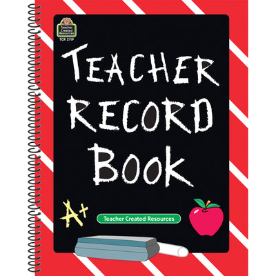 Chalkboard Teacher Record Book, Pack of 6