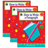How to Write a Paragraph Activity Book, Grade 6-8, Pack of 3