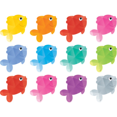 Colorful Fish Mini Accents, 36 Per Pack, 6 Packs