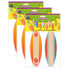 Surfboards Accents, 30 Per Pack, 3 Packs