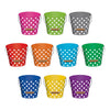 Polka Dots Buckets Accents, 30 Per Pack, 3 Packs