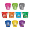 Polka Dots Buckets Accents, 30 Per Pack, 3 Packs