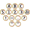 Confetti Circle Letters, 216 Characters Per Pack, 3 Packs