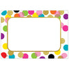 Confetti Name Tags-Labels, 36 Per Pack, 6 Packs
